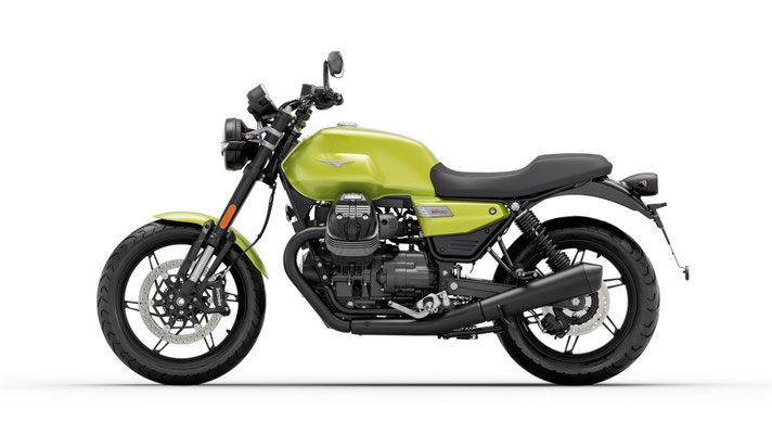 Moto Guzzi V7 Sport - Grün Legnano - Ansicht links