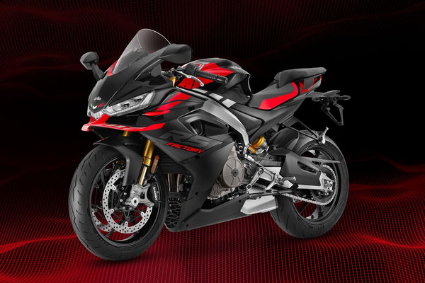 Aprilia RS 660 Factory - Dark Banshee - Aprilia Promo - Ansicht vorne links