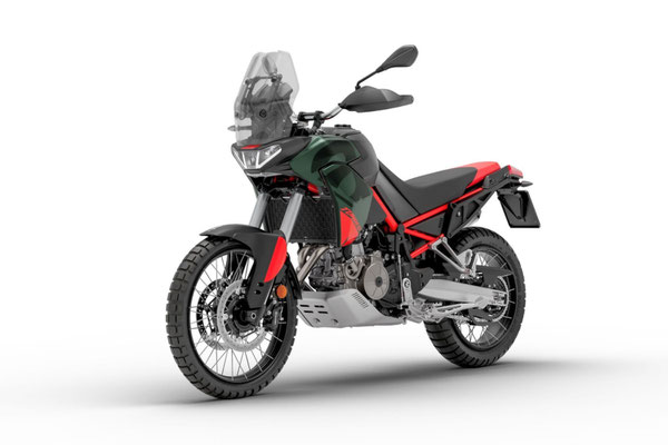 Aprilia Tuareg 660 - Tornado Green - Ansicht vorne links