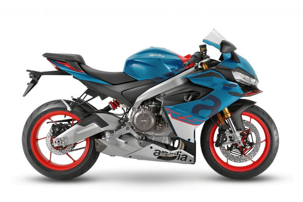 Aprilia RS 660 in Blue Marlin, Ansicht rechts
