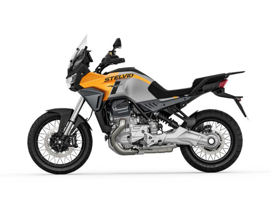 Moto Guzzi Stelvio - Gelb Savana - Ansicht links