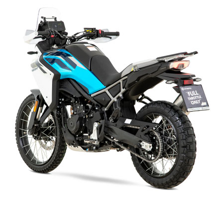 CFMOTO 450MT - Zephyr Blue - Ansicht hinten