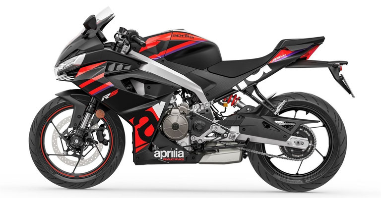 Aprilia RS 457 - Racing Stripes - Ansicht links