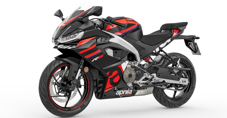 Aprilia RS 457 - Racing Stripes - Ansicht vorne links