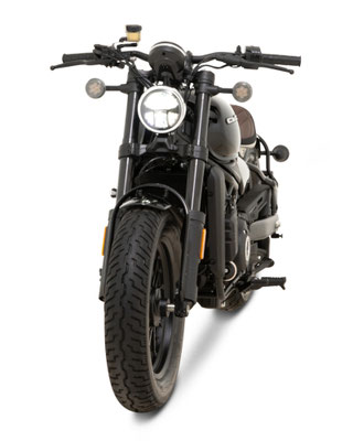 CFMOTO 450CL-C Bobber - Nebula Black Frontansicht