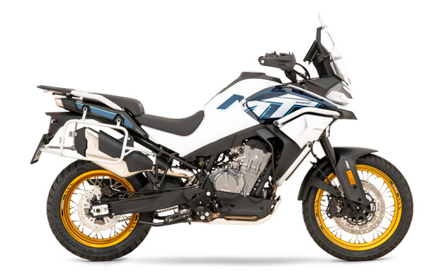 CFMOTO 800MT Explore - Starry White rechte Ansicht