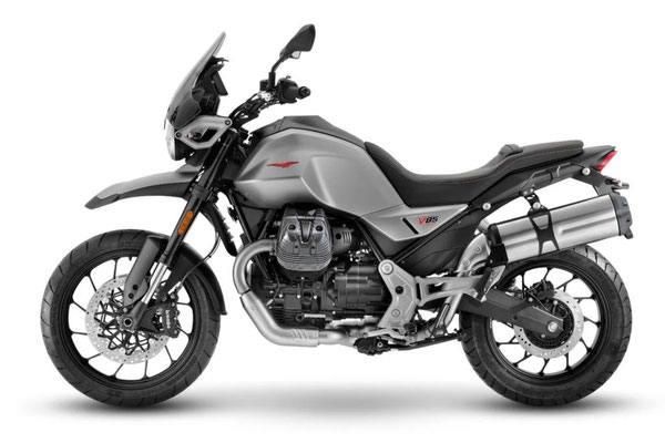 Moto Guzzi V85 Strada - Grau Brera - Ansicht links