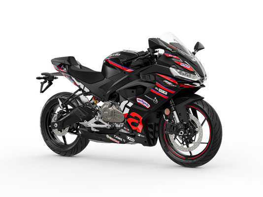 Aprilia RS 457 GP Replica, Ansicht vorne rechts