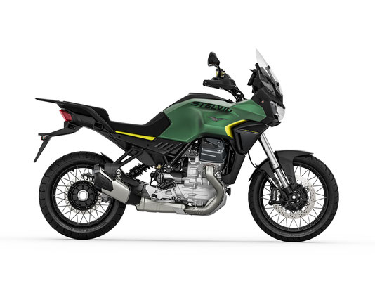 Moto Guzzi Stelvio PFF RAS - Verde Hiking, Ansicht rechte Seite