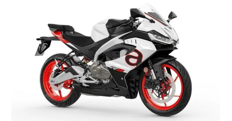Aprilia RS 457 - Opalescent Light - Ansicht vorne rechts
