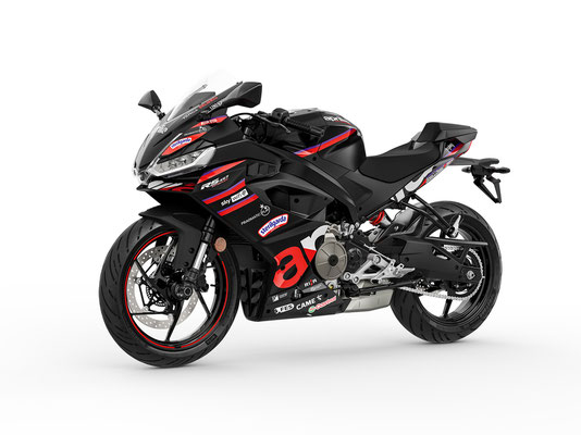 Aprilia RS 457 GP Replica, Ansicht vorne links