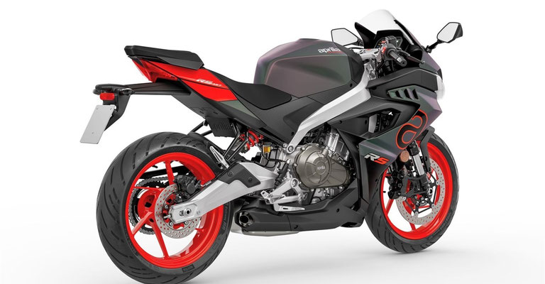 Aprilia RS 457 - Prismatic Dark - Ansicht hinten rechts