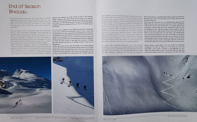 BERGE IM LICHT Fotostory im BACKLINE - BACKCOUNTRY FREESKIING PHOTO & STORY MAGAZINE 2