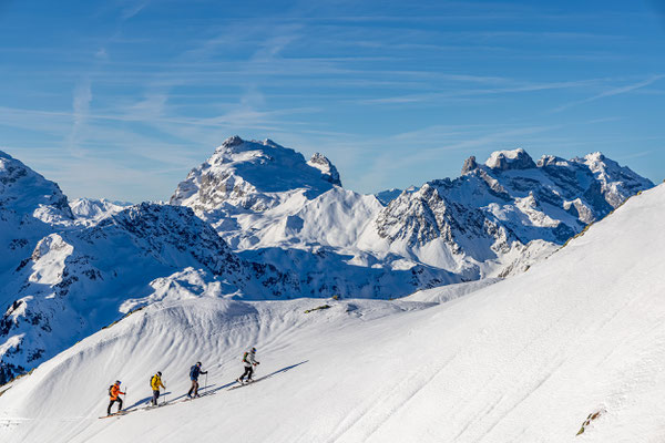 Berge im Licht Outdoorfotografie