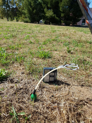 campionamento soil gas (soil gas sampling)