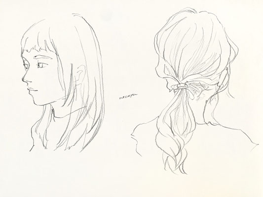 クロッキー - イラストレーター猫屋necoya イラストレーションサイト