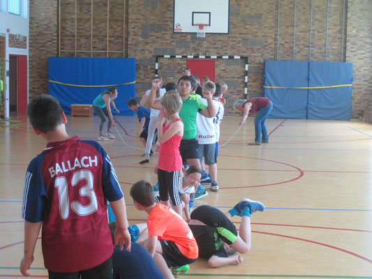 Workshop mit den Klassen 3