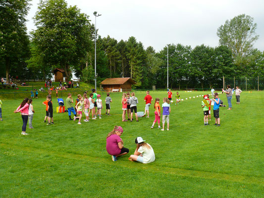 Weitwurf mit dem Schlagball