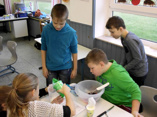 Arbeitsgruppe 3: Milchshakes herstellen