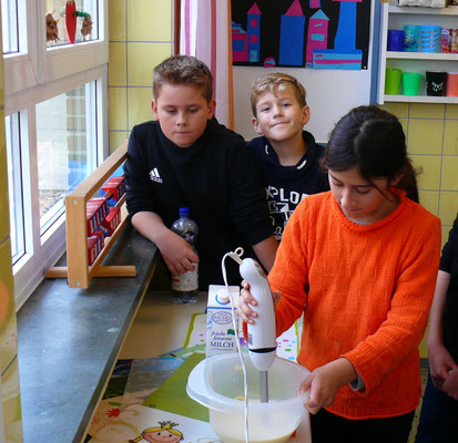 Arbeitsgruppe 3: Milchshakes herstellen