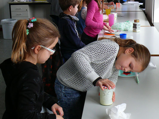 Arbeitsgruppe 1: Butter herstellen