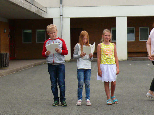 Ehrenurkunden Leichtathletik Klasse 2a