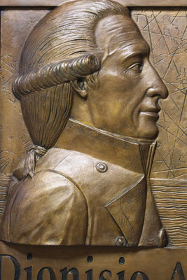 Relieve de Alcalá Galiano. Bronce. Cabra (Córdoba). 2024.