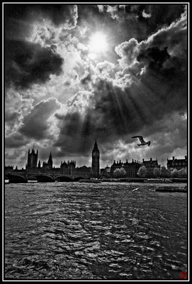 Big Ben et la Tamise, Londres, Royaume-Uni (2012)