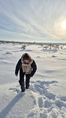 Was für eine Winterlandschaft. (Foto: privat)