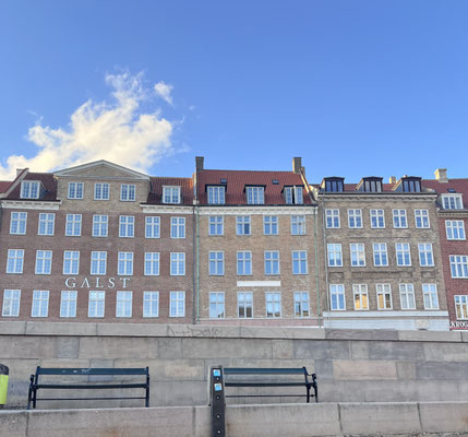 Häuserfassaden in Kopenhagen