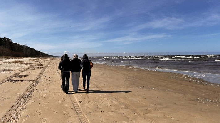 Endlose Spaziergänge an der Ostsee, begleitet von Möwen und Meeresrauschen. (Foto: Privat)