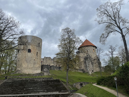 Alte Burg von Cesis.