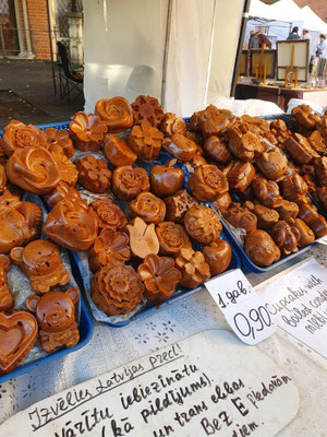 Herbstmarkt in Riga.