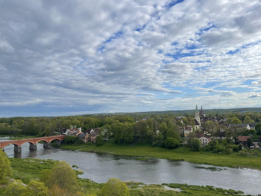 Ausblick auf Kuldiga.