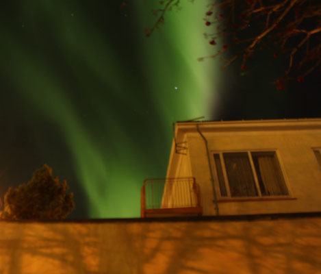 Ein fantastisches Naturschauspiel: Die Nordlichter lassen sich häufig sehen in Akureyri.