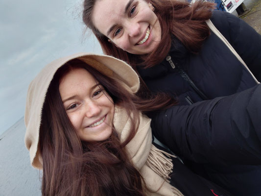 Von links: Johanna und Jule Marie.