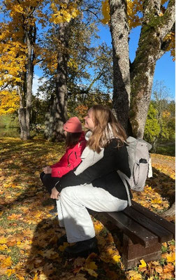 Ausflug mit dem Autismuszentrum ins herbstliche Sigulda, einer Stadt östlich von Riga (Foto: Ines)