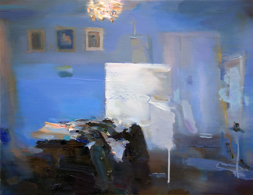 'A.H. studio' 2013. Oil on canvas, 50 x 65 cm. SOLD