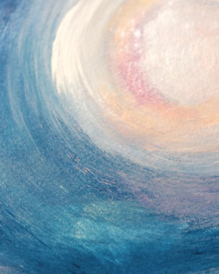 Blautöne mit Rosa und Weiß. Zauberhafte Kunst für Zuhause. Kindliche Energien. Spirituelle Malerei. energiebilder engel. energie & seelenbilder Kraftbilder
