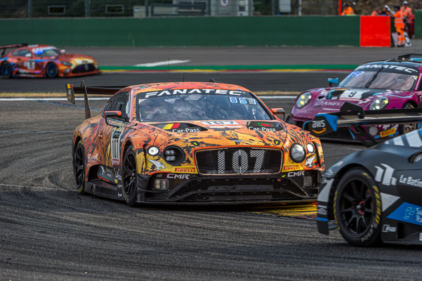 Total Energies 24 Heures Spa , CMR team , Nigel Bailly , Bentley Continental 