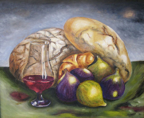 Brot und Wein 38x46