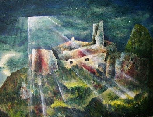 Ruine Hohenberg 50x70