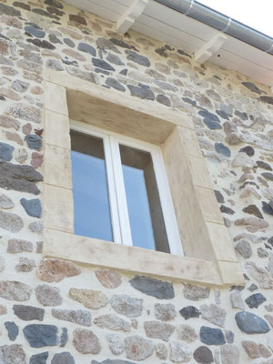 Maison-Ordek, façade, isolation thermique, joints de pierres, Péage Roussillon