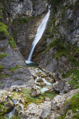 Pölath-Schlucht unterhalb von Schloss Neuschwanstein, Schwangau, Bayern, Deutschland, Europa