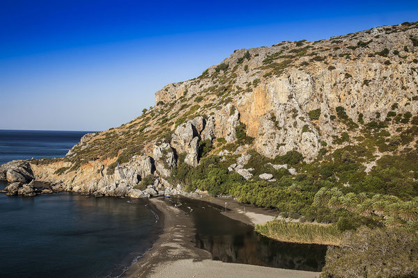 Preveli Beach, Südküste, Kreta, Griechenland, Europa