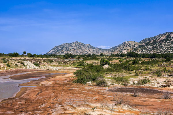 Vietnamesische Berglandschaft, Region Ninh Thuan, Vietnam, Südostasien