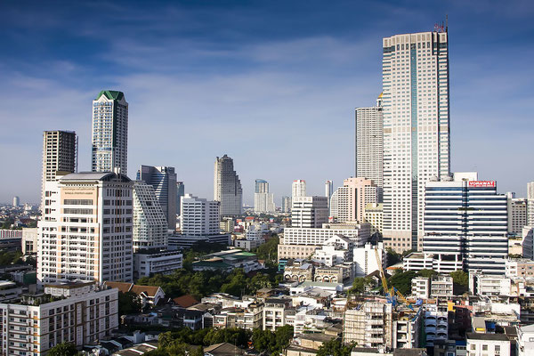 Bangkok skyline, Bangkok, Thailand, Asia