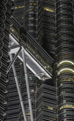 Skybridge Petronas Twin Towers, Kuala Lumpur, Malaysia, Asia