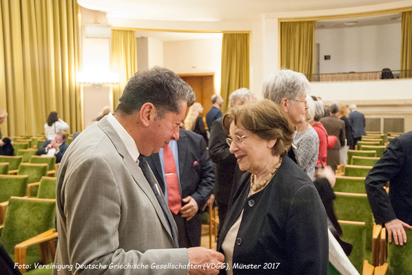 MV der VDGG  in Münster März 2017: Ehrenring-Verleihung an DW