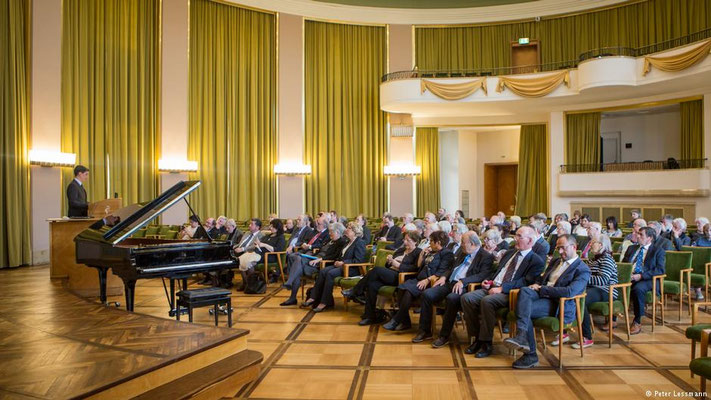 MV der VDGG  in Münster März 2017: Ehrenring-Verleihung an DW